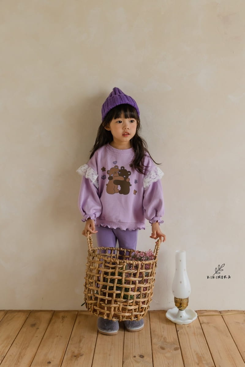 KIKIMORA - Korean Children Fashion - #Kfashion4kids - Hug Bear Sweatshirt