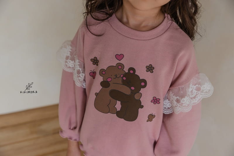 KIKIMORA - Korean Children Fashion - #Kfashion4kids - Hug Bear Sweatshirt - 5