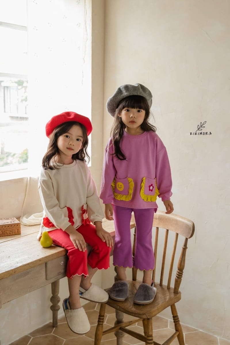 KIKIMORA - Korean Children Fashion - #Kfashion4kids - Scallop Bootcut - 3