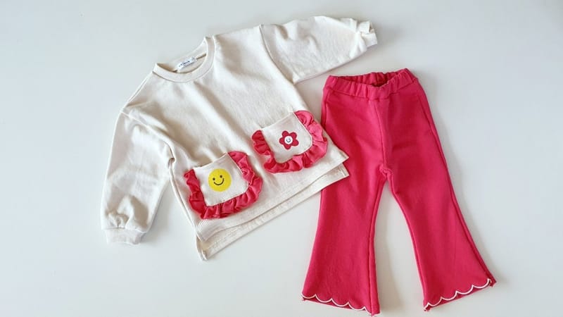 KIKIMORA - Korean Children Fashion - #Kfashion4kids - Scallop Bootcut - 7