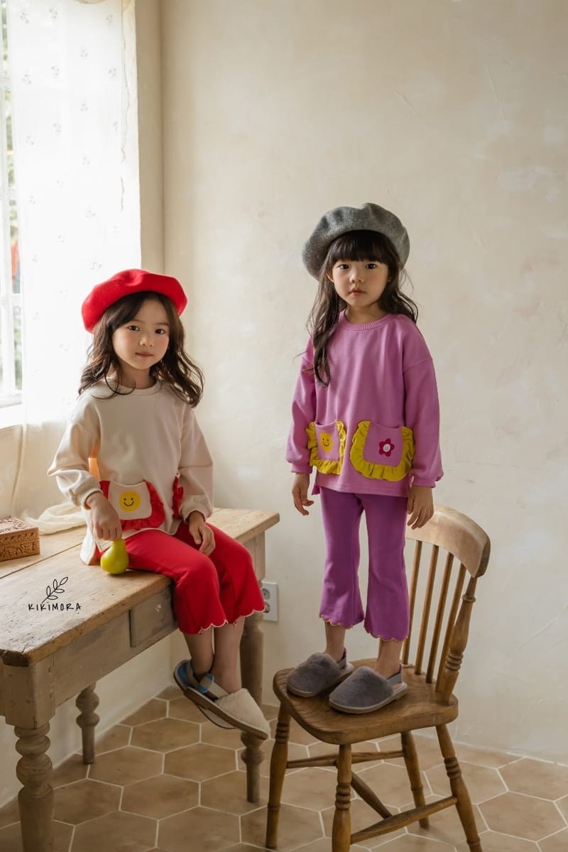 KIKIMORA - Korean Children Fashion - #Kfashion4kids - Smile Pocket Tee - 2