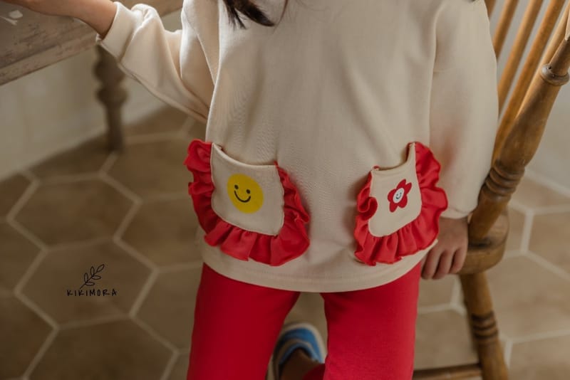 KIKIMORA - Korean Children Fashion - #Kfashion4kids - Smile Pocket Tee - 7