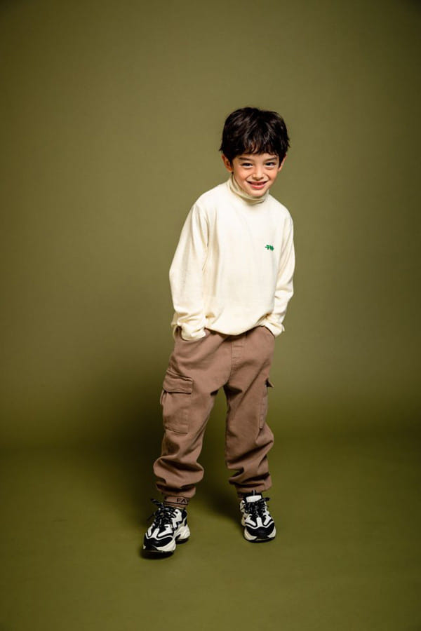 KOKOYARN - Korean Children Fashion - #Kfashion4kids - Cotton Cargo Pants - 11