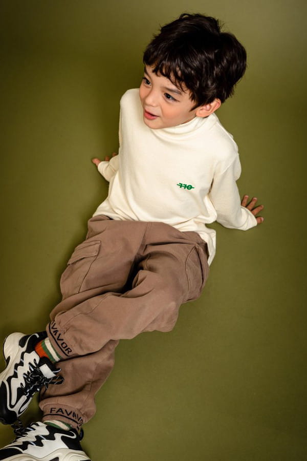 KOKOYARN - Korean Children Fashion - #Kfashion4kids - Cotton Cargo Pants - 4
