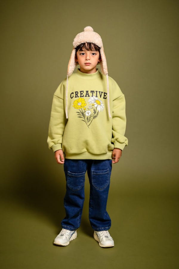 KOKOYARN - Korean Children Fashion - #Kfashion4kids - Pocket Point Denim Baggy Pants