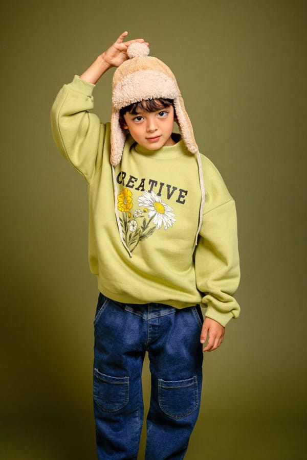 KOKOYARN - Korean Children Fashion - #Kfashion4kids - Pocket Point Denim Baggy Pants - 5