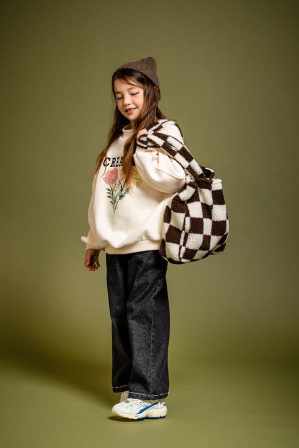 KOKOYARN - Korean Children Fashion - #Kfashion4kids - Black Denim Wide Pants - 3