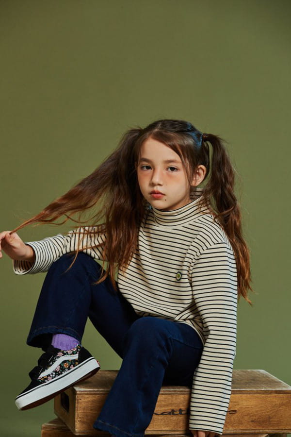 KOKOYARN - Korean Children Fashion - #Kfashion4kids - Wide Denim Bootscut  - 10