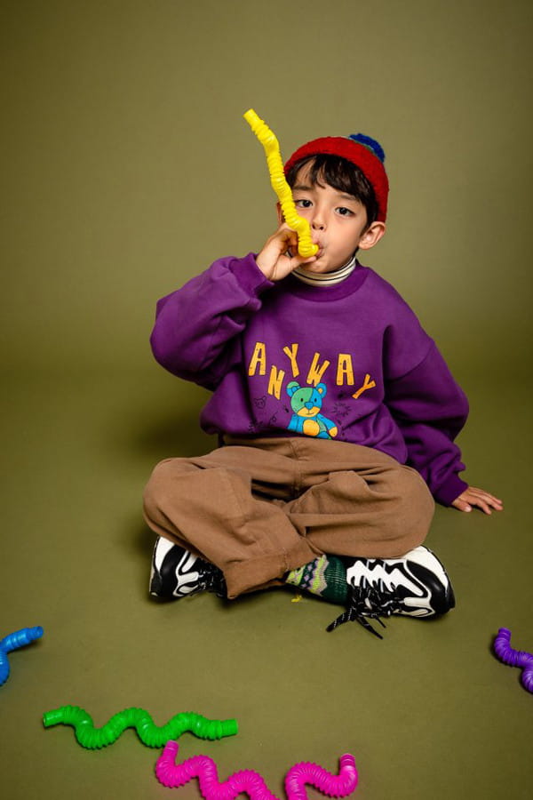 KOKOYARN - Korean Children Fashion - #Kfashion4kids - Basic Cotton Baggy Pants - 6