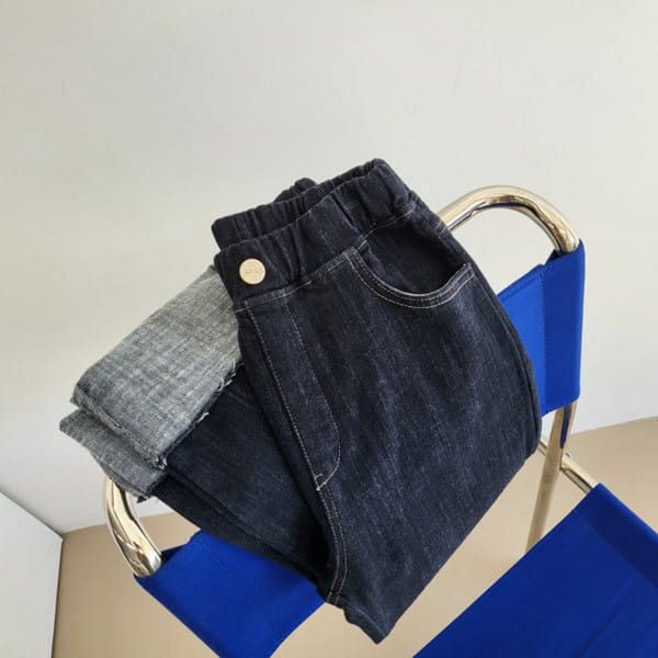 KOKOYARN - Korean Children Fashion - #Kfashion4kids - Roll-up Denim Pants