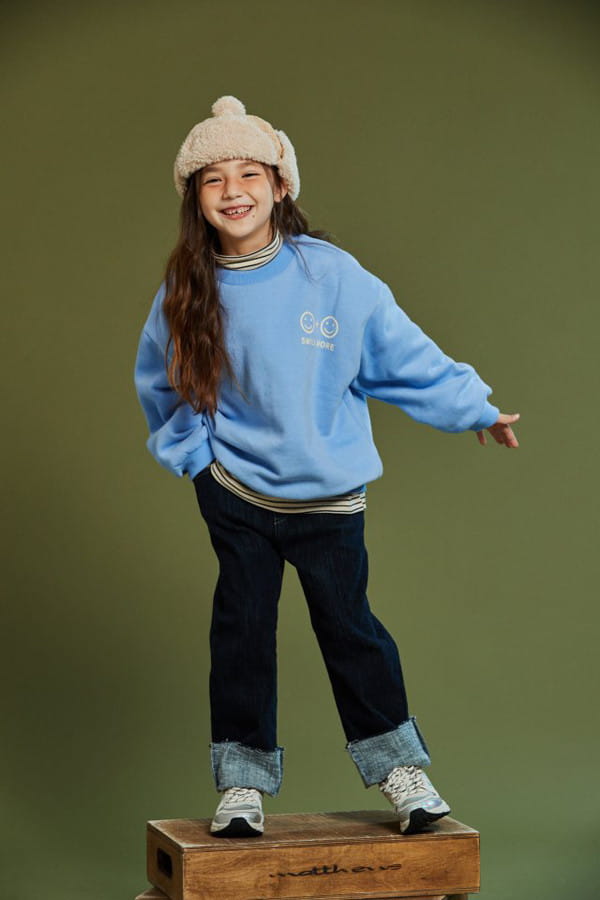 KOKOYARN - Korean Children Fashion - #Kfashion4kids - Roll-up Denim Pants - 4