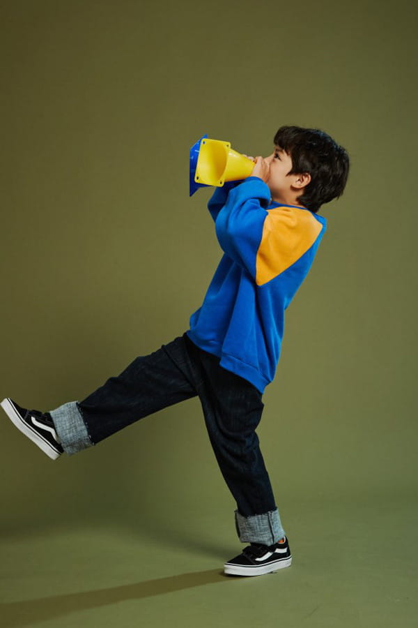KOKOYARN - Korean Children Fashion - #Kfashion4kids - Roll-up Denim Pants - 6