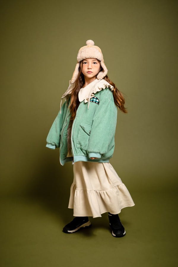 KOKOYARN - Korean Children Fashion - #Kfashion4kids - Collar Long One-piece - 10