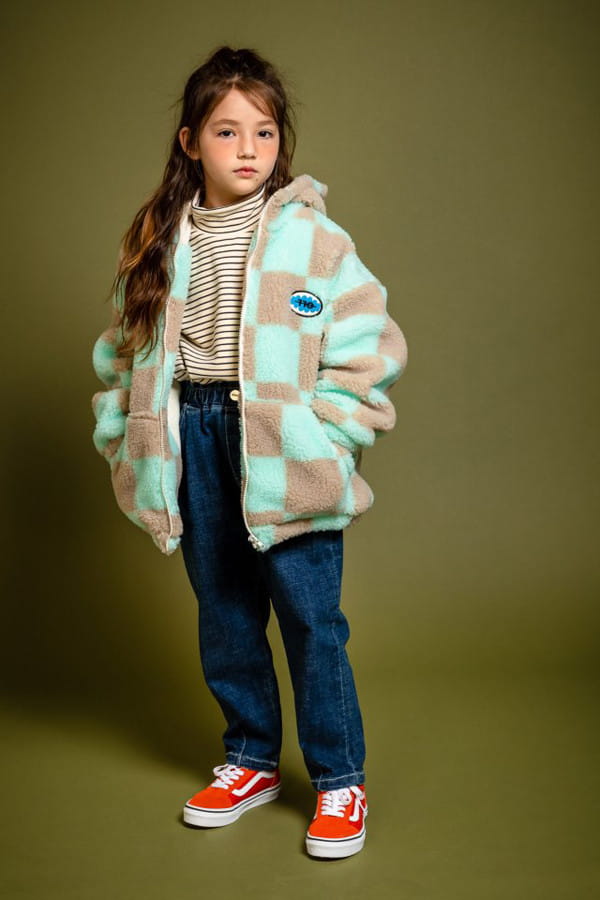 KOKOYARN - Korean Children Fashion - #Kfashion4kids - Stripes Turtleneck Tee - 10