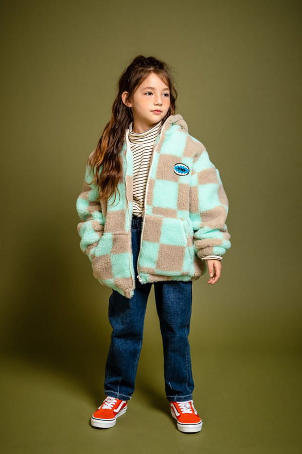 KOKOYARN - Korean Children Fashion - #Kfashion4kids - Stripes Turtleneck Tee - 8
