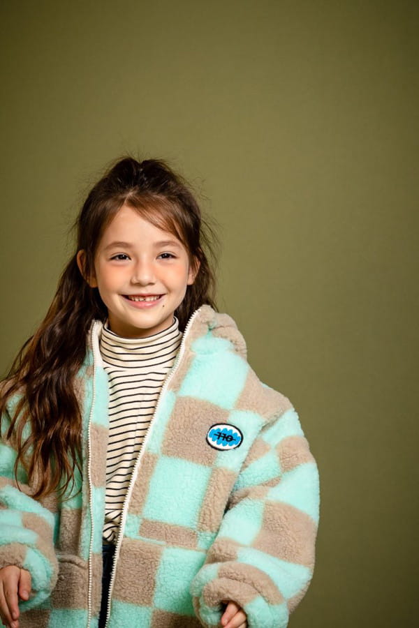 KOKOYARN - Korean Children Fashion - #Kfashion4kids - Stripes Turtleneck Tee - 9