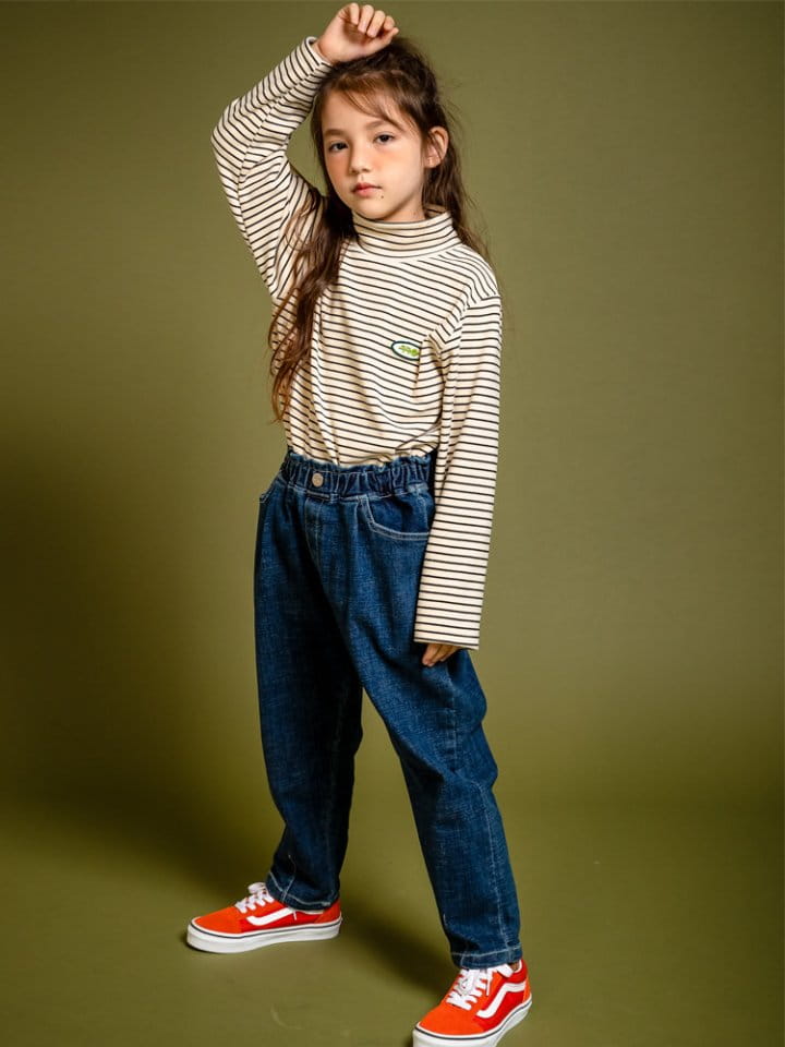 KOKOYARN - Korean Children Fashion - #Kfashion4kids - Jully High Waist Jeans