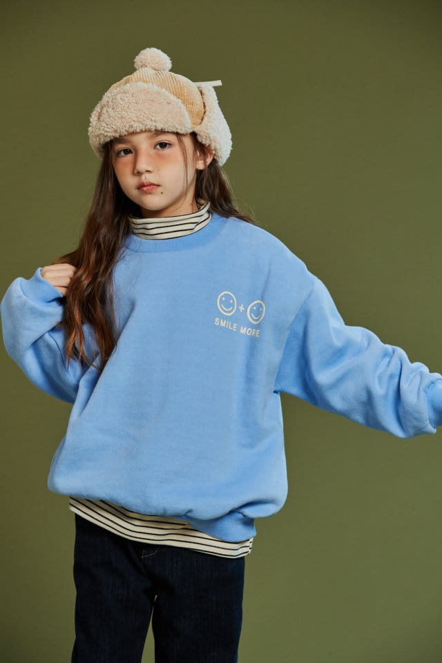 KOKOYARN - Korean Children Fashion - #Kfashion4kids - Smile Bookle Sweatshirt - 10