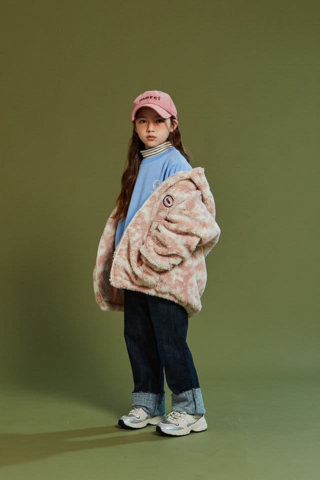 KOKOYARN - Korean Children Fashion - #Kfashion4kids - Smile Bookle Sweatshirt - 12