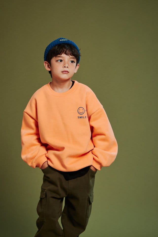 KOKOYARN - Korean Children Fashion - #Kfashion4kids - Smile Bookle Sweatshirt - 4
