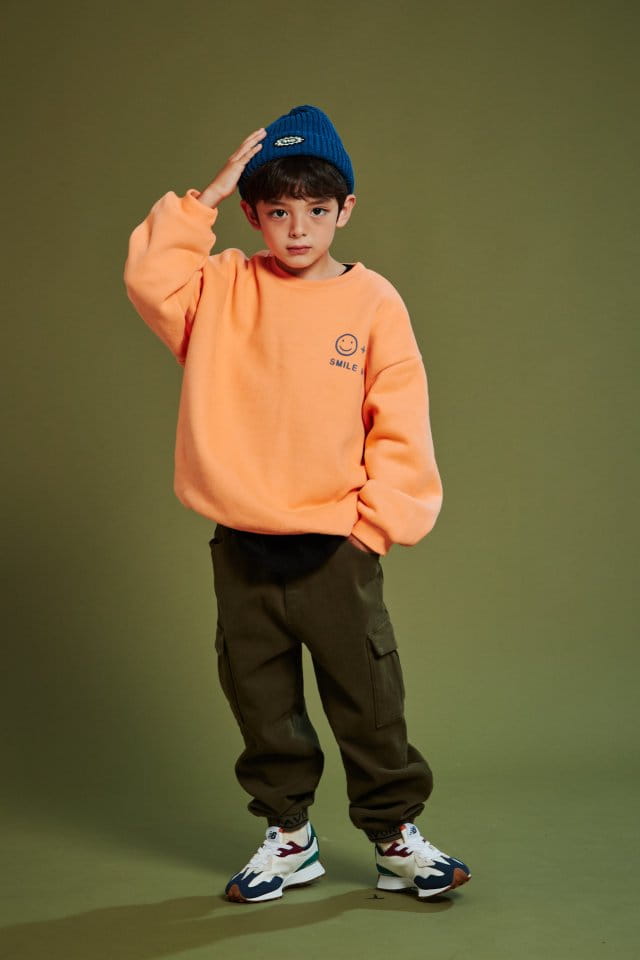KOKOYARN - Korean Children Fashion - #Kfashion4kids - Smile Bookle Sweatshirt - 5