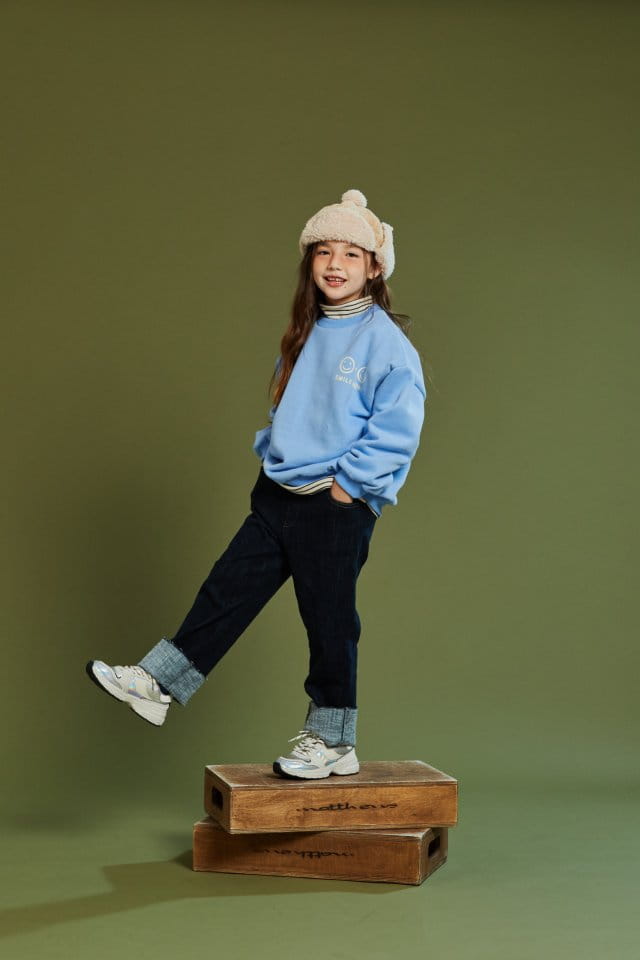 KOKOYARN - Korean Children Fashion - #Kfashion4kids - Smile Bookle Sweatshirt - 8