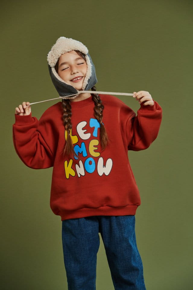 KOKOYARN - Korean Children Fashion - #Kfashion4kids - Let Me Know Sweatshirt