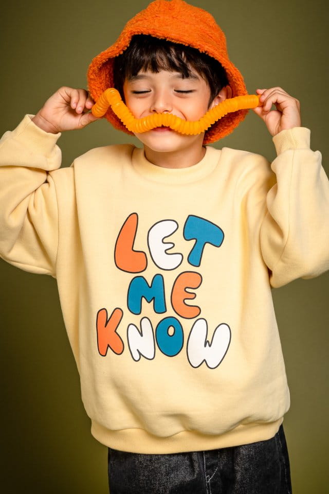 KOKOYARN - Korean Children Fashion - #Kfashion4kids - Let Me Know Sweatshirt - 10