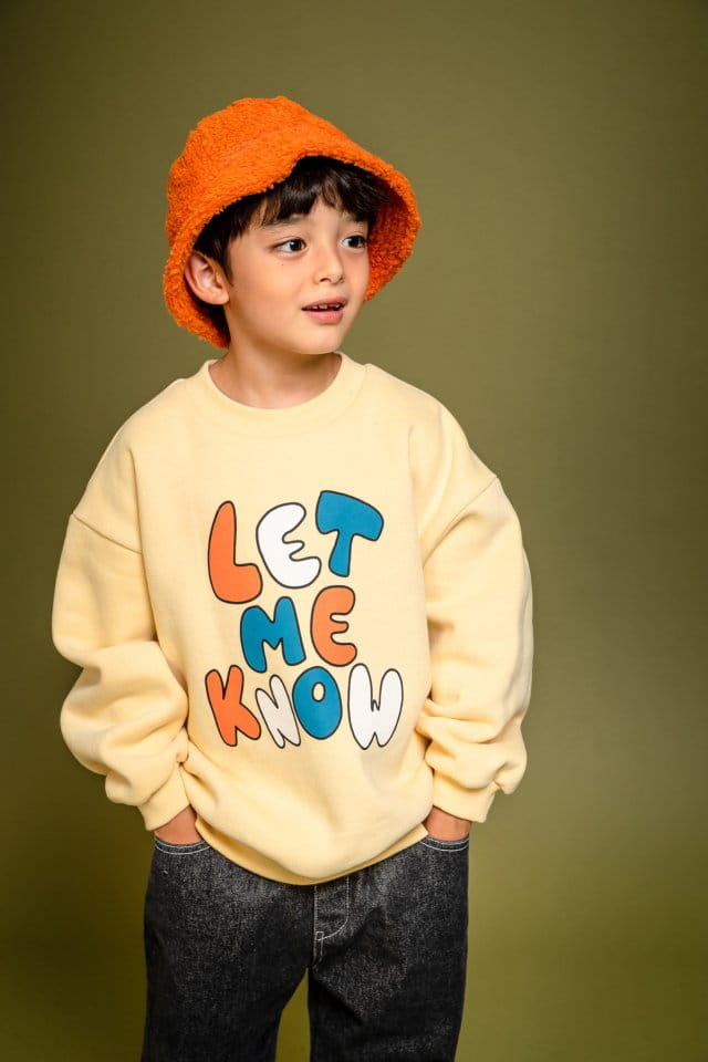 KOKOYARN - Korean Children Fashion - #Kfashion4kids - Let Me Know Sweatshirt - 9