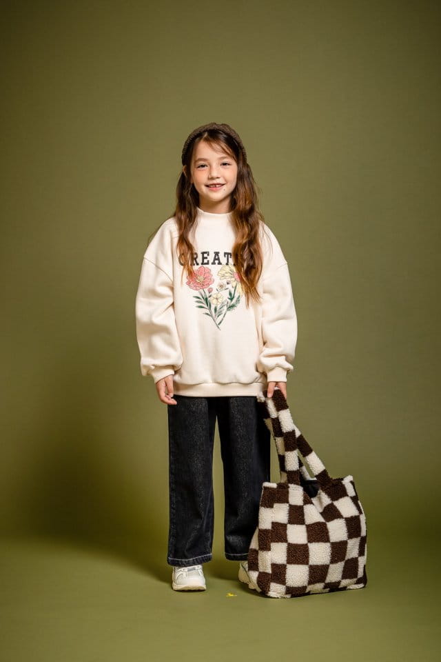 KOKOYARN - Korean Children Fashion - #Kfashion4kids - Daisy Half Turtleneck Sweatshirt - 5