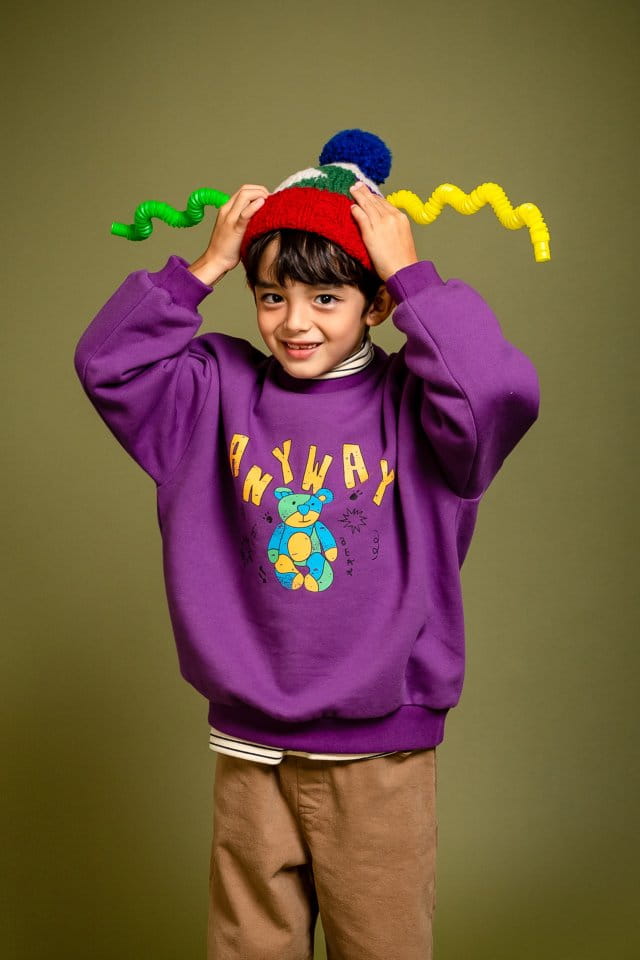KOKOYARN - Korean Children Fashion - #Kfashion4kids - Away Treddy Sweatshirt - 11