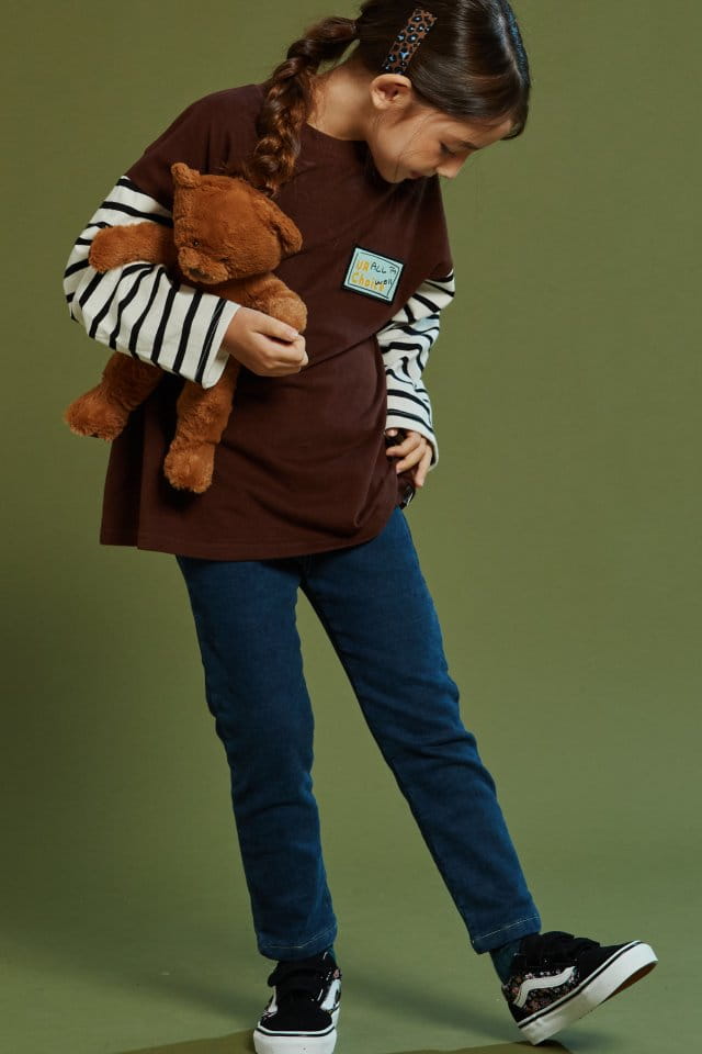 KOKOYARN - Korean Children Fashion - #Kfashion4kids - Choice Color Single Tee - 6