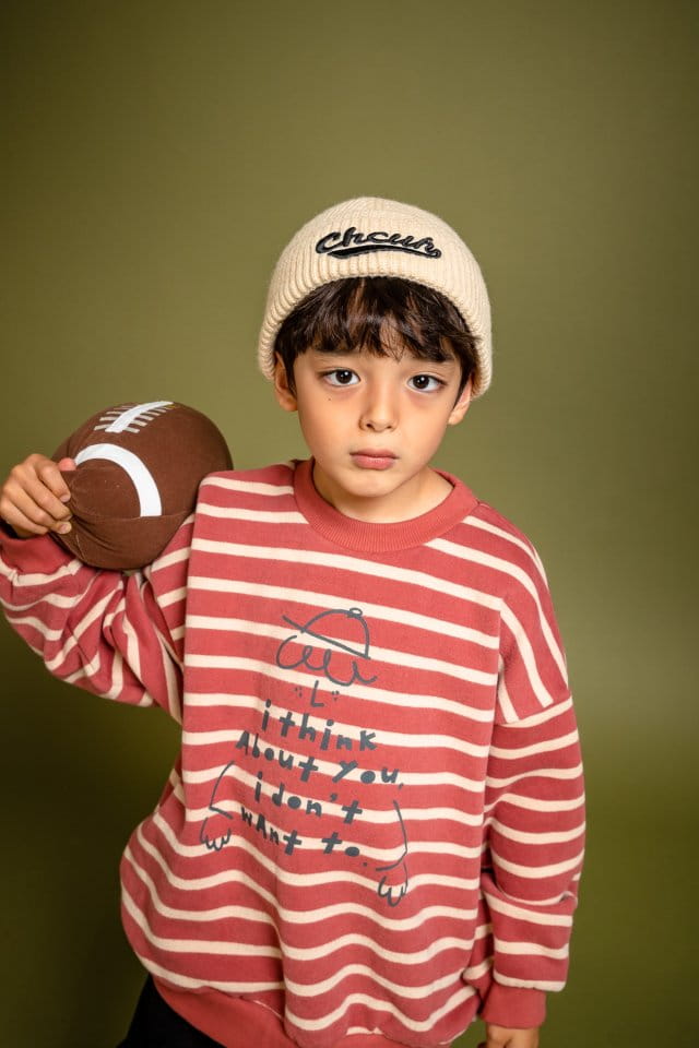 KOKOYARN - Korean Children Fashion - #Kfashion4kids - Think Stripes Sweatshirt - 4