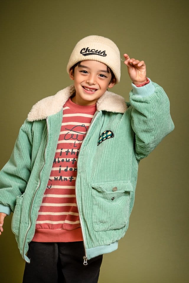 KOKOYARN - Korean Children Fashion - #Kfashion4kids - Think Stripes Sweatshirt - 7