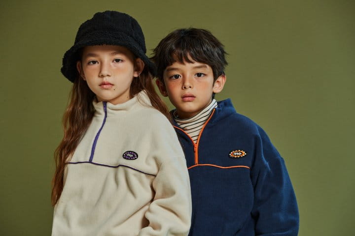 KOKOYARN - Korean Children Fashion - #Kfashion4kids - Fleece Anorak Top Bottom Set - 4