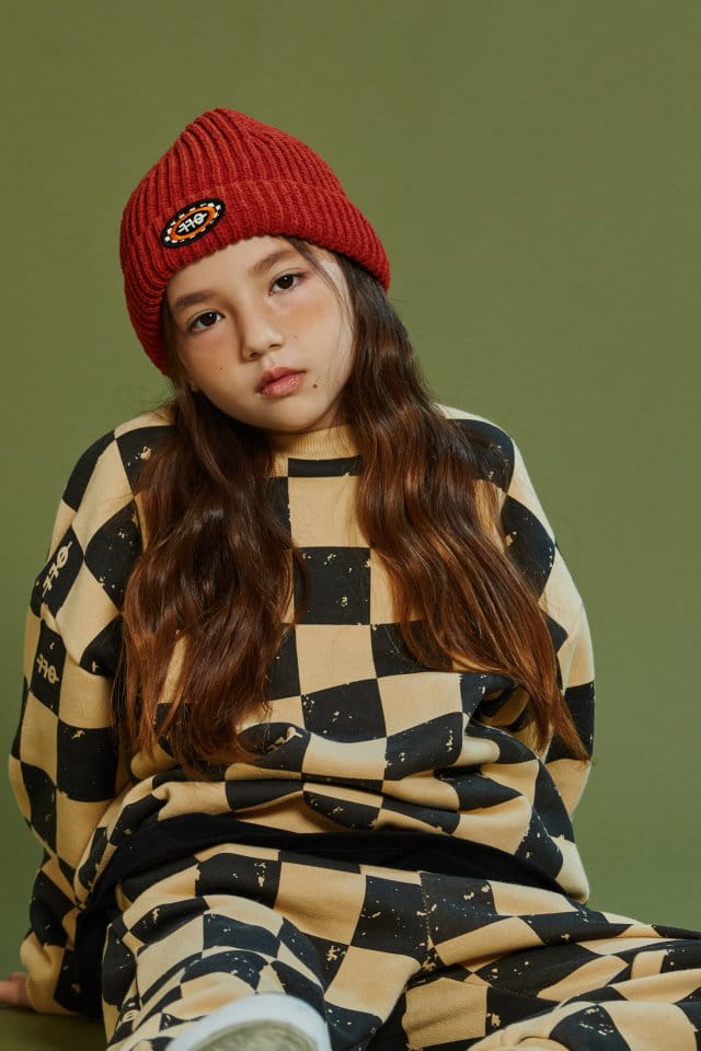 KOKOYARN - Korean Children Fashion - #Kfashion4kids - Checker Board Top Bottom Set - 10
