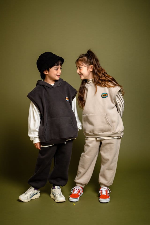 KOKOYARN - Korean Children Fashion - #Kfashion4kids - Hoody Top Bottom Set