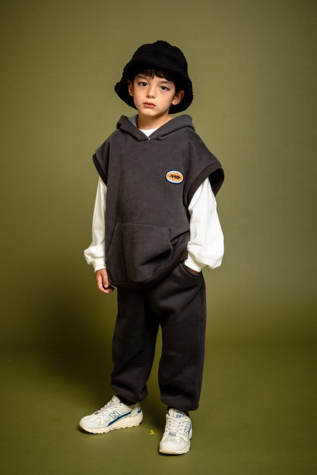 KOKOYARN - Korean Children Fashion - #Kfashion4kids - Hoody Top Bottom Set - 12