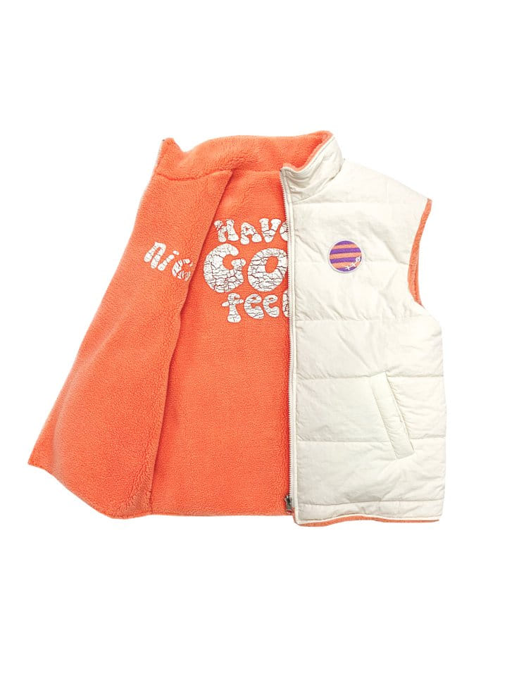 KOKOYARN - Korean Children Fashion - #Kfashion4kids - Reversible Padding Vest