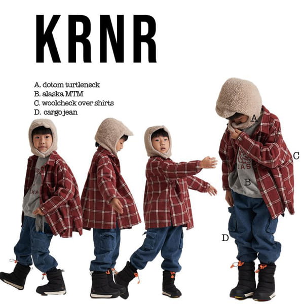 KURENARD - Korean Children Fashion - #Kfashion4kids - Cargo Denim Pants - 2