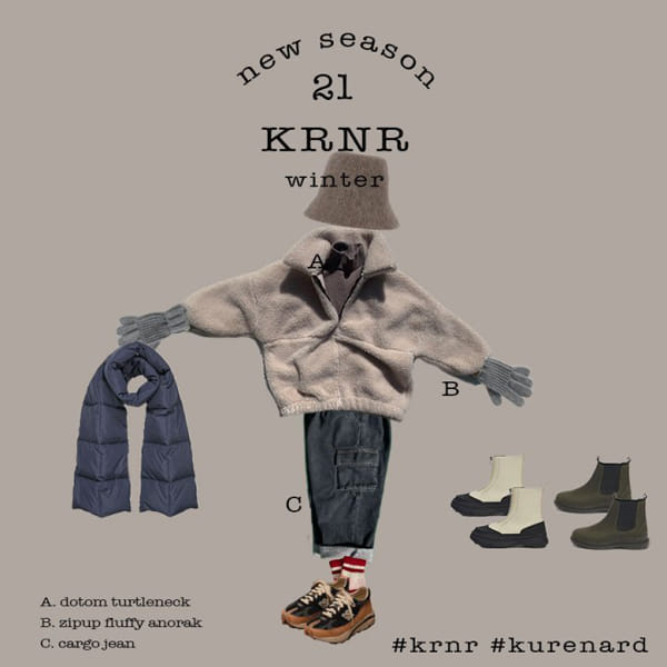 KURENARD - Korean Children Fashion - #Kfashion4kids - Cargo Denim Pants - 5