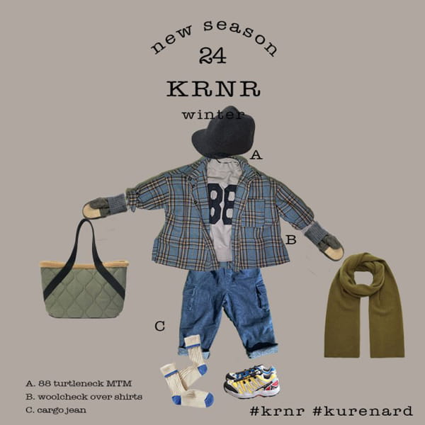 KURENARD - Korean Children Fashion - #Kfashion4kids - Cargo Denim Pants - 7