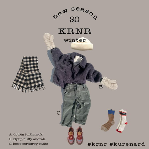 KURENARD - Korean Children Fashion - #Kfashion4kids - Zip-up Fluffy Anorak - 3