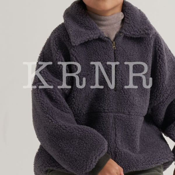 KURENARD - Korean Children Fashion - #Kfashion4kids - Zip-up Fluffy Anorak - 8