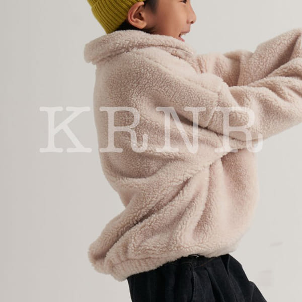 KURENARD - Korean Children Fashion - #Kfashion4kids - Zip-up Fluffy Anorak - 9