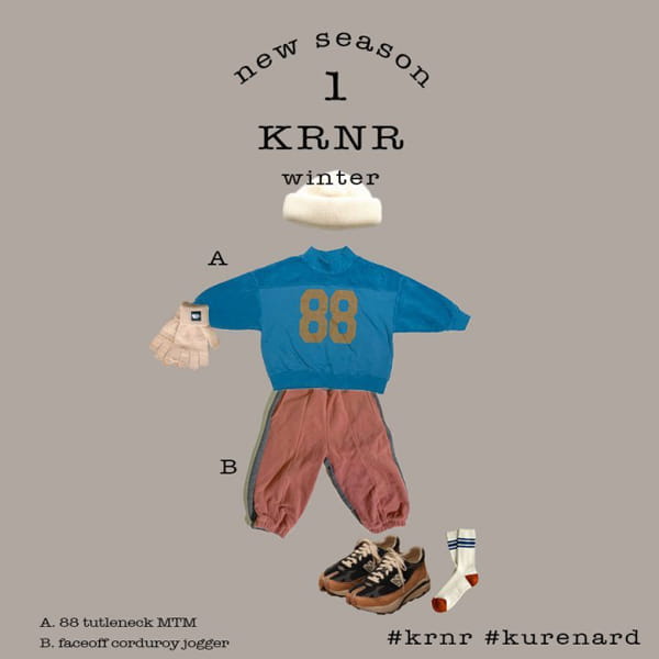 KURENARD - Korean Children Fashion - #Kfashion4kids - Face Off Rib Pants - 12