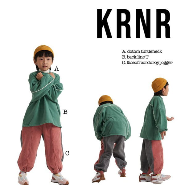 KURENARD - Korean Children Fashion - #Kfashion4kids - Face Off Rib Pants - 4