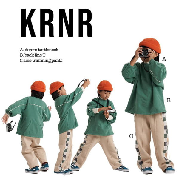 KURENARD - Korean Children Fashion - #Kfashion4kids - Back Line Tee - 4