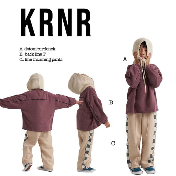 KURENARD - Korean Children Fashion - #Kfashion4kids - Back Line Tee - 5