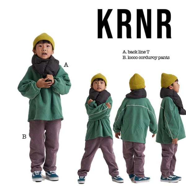 KURENARD - Korean Children Fashion - #Kfashion4kids - Back Line Tee - 7